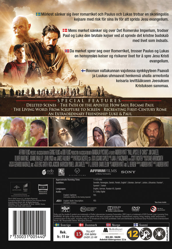 Paul, Apostle Of Christ - 2