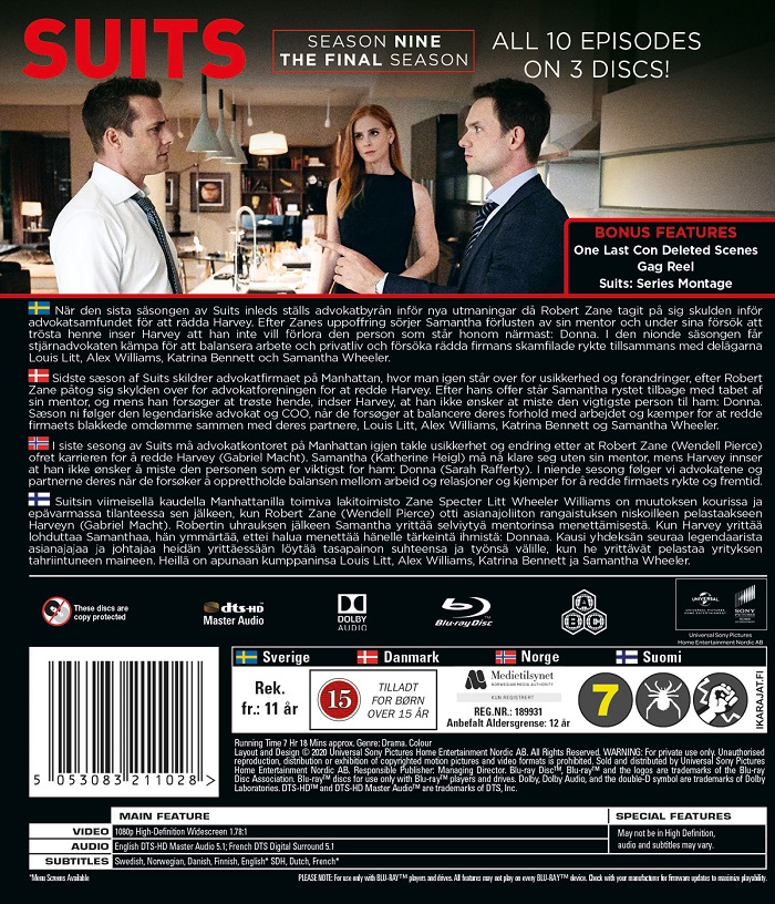 Suits - Säsong 9 (Blu-ray) - 2