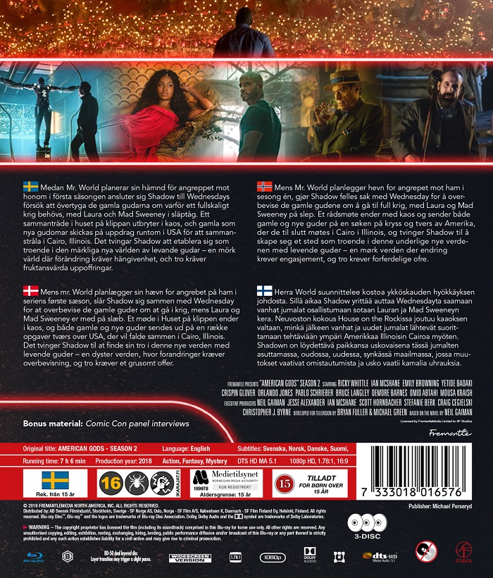 American Gods - Säsong 2 (Blu-ray) - 2