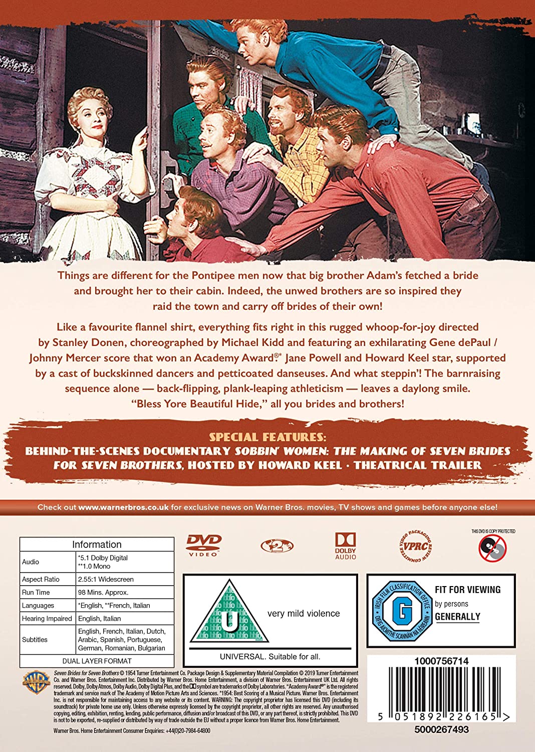 Seven Brides For Seven Brothers (ej svensk text) - 2