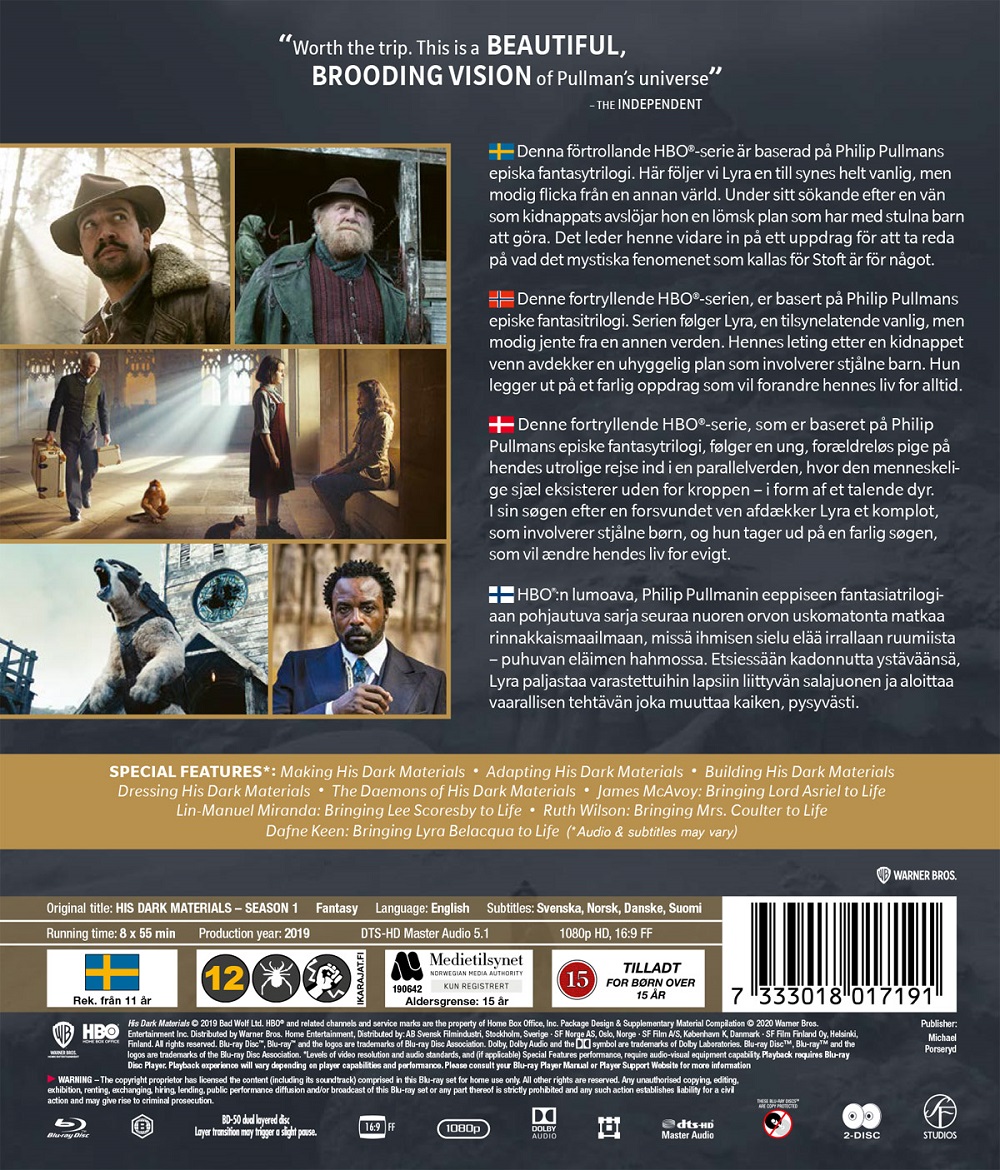 His Dark Materials - Säsong 1 (Blu-ray) - 2