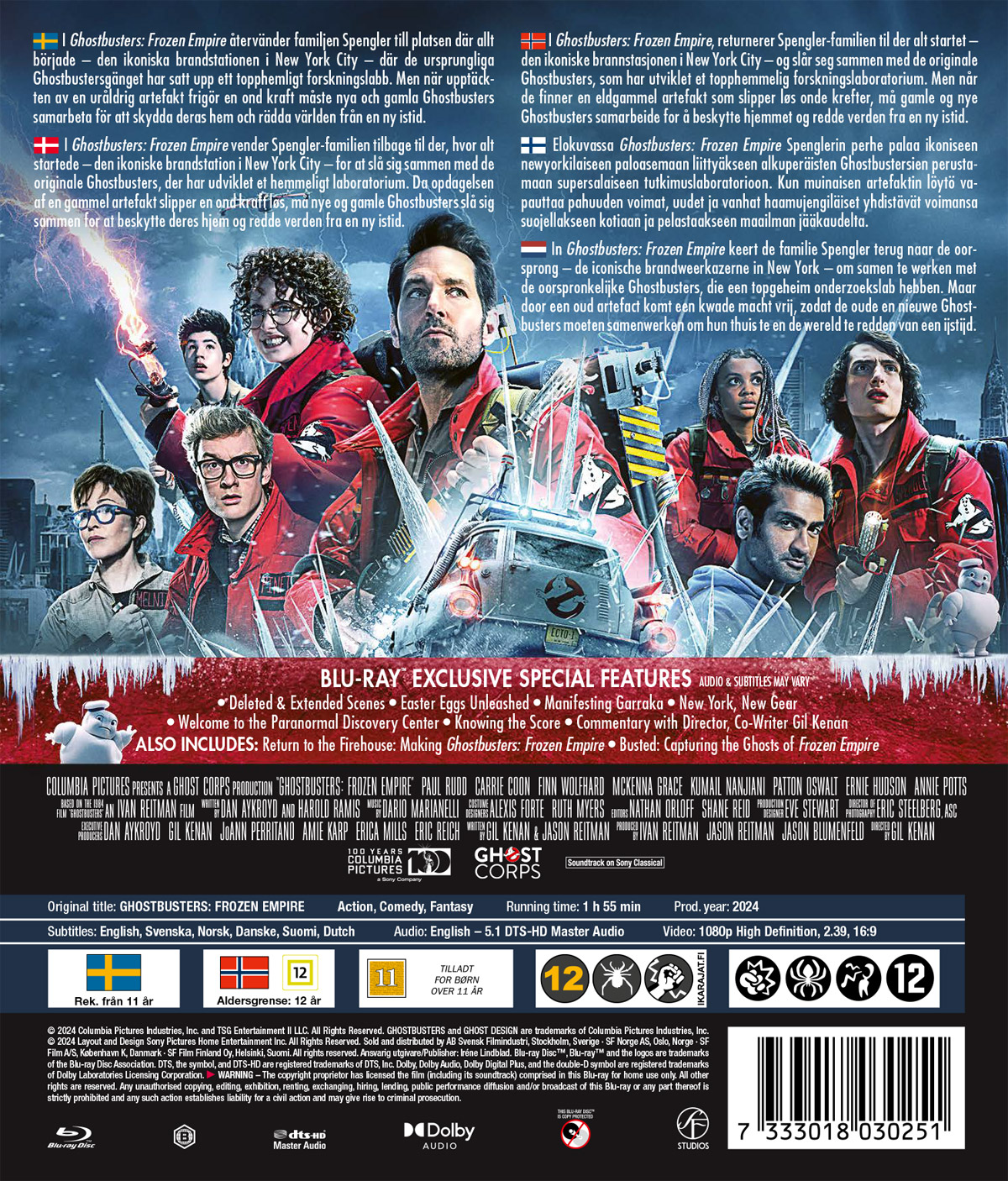 Ghostbusters: Frozen Empire (Blu-ray) - 2