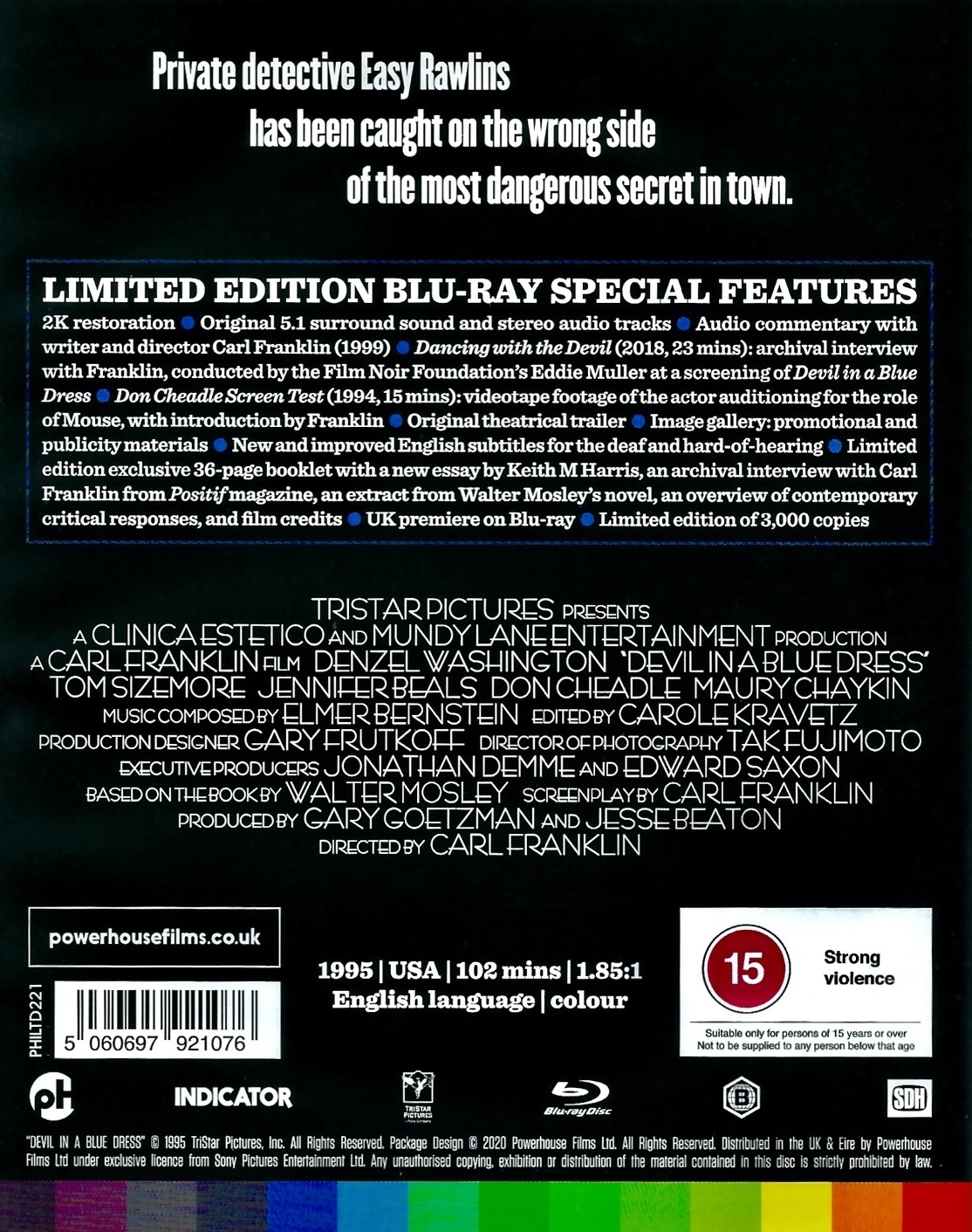 Devil In A Blue Dress (Limited Edition) (ej svensk text) (Blu-ray) - 2