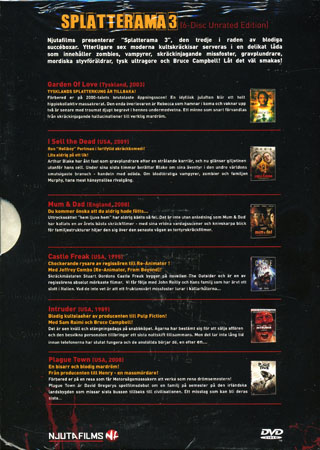 Splatterama - Volym 3 (6-disc) - 2