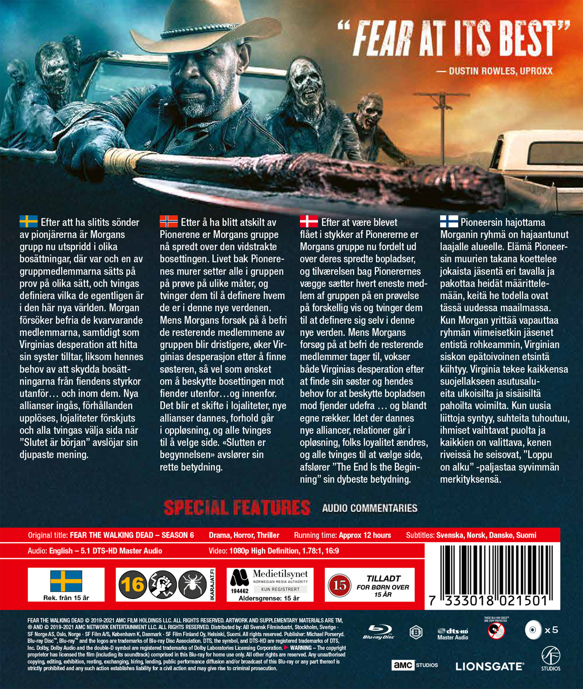 Fear the Walking Dead - Säsong 6 (Blu-ray) - 2