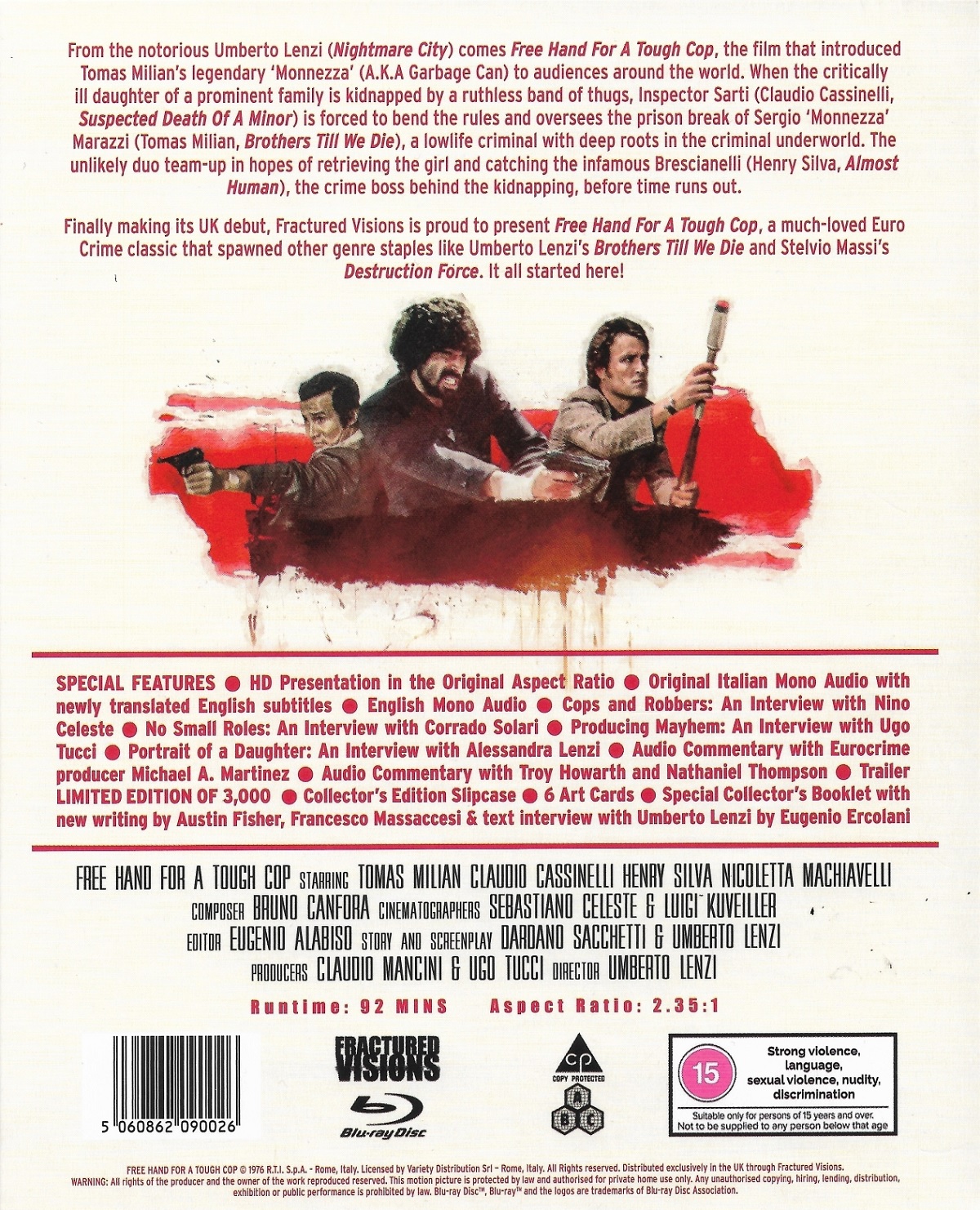 Free Hand For A Tough Cop (Limited Edition) (ej svensk text) (Blu-Ray) - 2