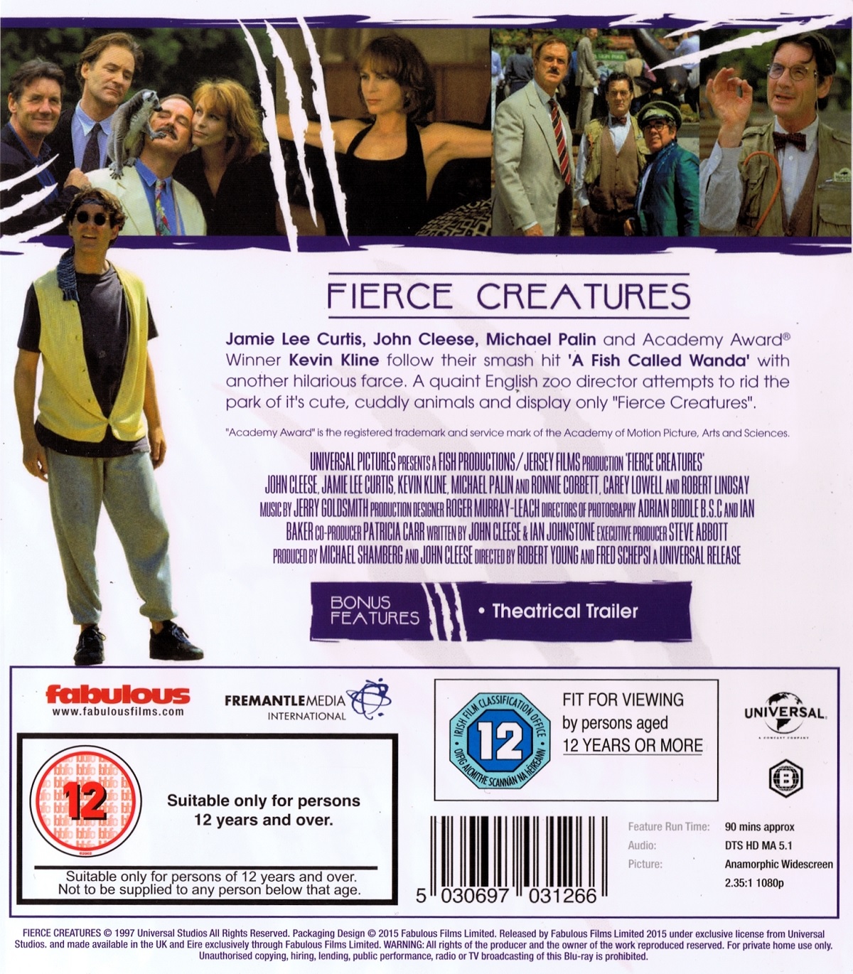 Fierce Creatures (ej svensk text) (Blu-ray) - 2