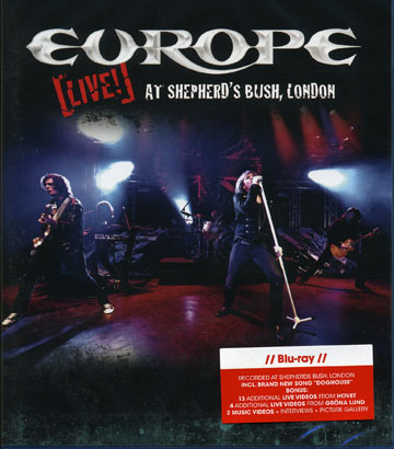 Europe - Live At Shepherd's Bush, London (Blu-ray)