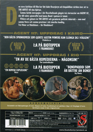 Agent 117 - Uppdrag I Kairo / Uppdrag I Rio (2-disc) - 2