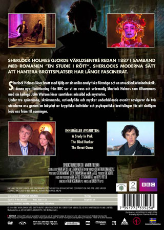 Sherlock - Säsong 1 (BBC) (Miniserie) (3-disc) (Begagnad) - 2