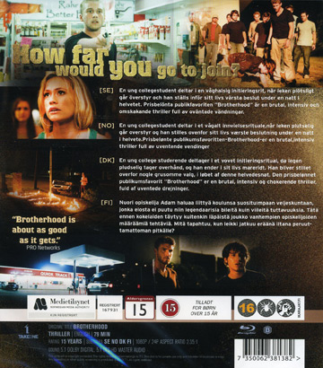Brotherhood (2010) (Blu-ray) (Begagnad) - 2