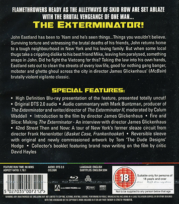Exterminator (ej svensk text) (Blu-ray) - 2