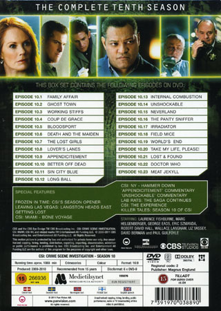 CSI Las Vegas - Säsong 10 - 2