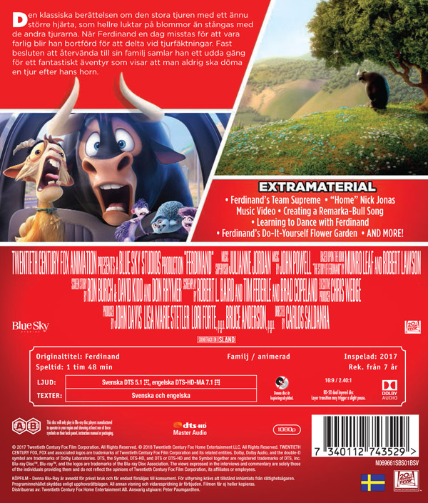 Tjuren Ferdinand (Blu-ray) - 2
