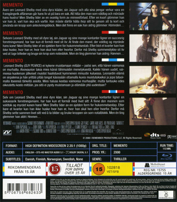 Memento (Blu-ray) - 2