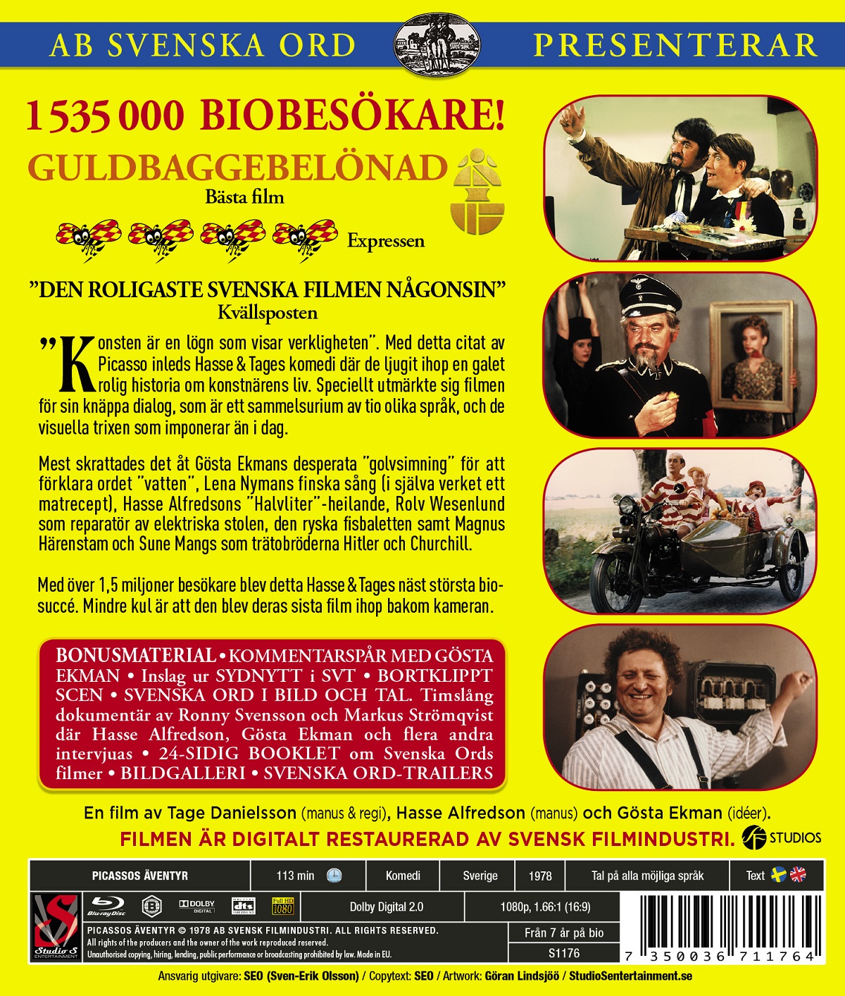 Picassos Äventyr (Blu-ray) - 2