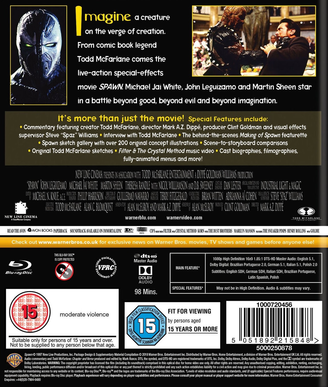 Spawn (ej svensk text) (Blu-ray) - 2