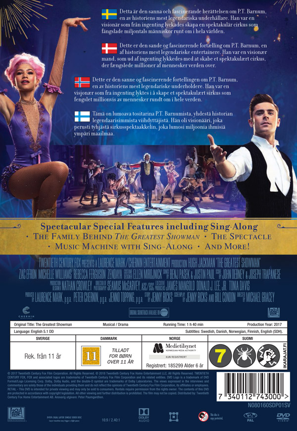 Greatest Showman - 2