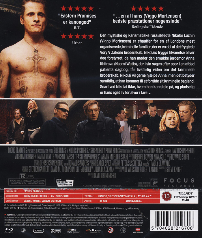 Eastern Promises (Blu-ray) - 2