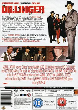 Dillinger (ej svensk text) - 2