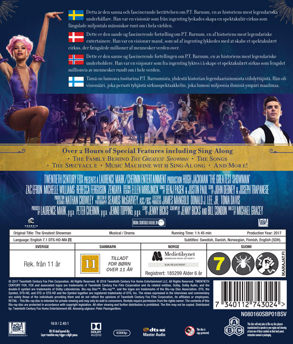 Greatest Showman (Blu-ray) - 2