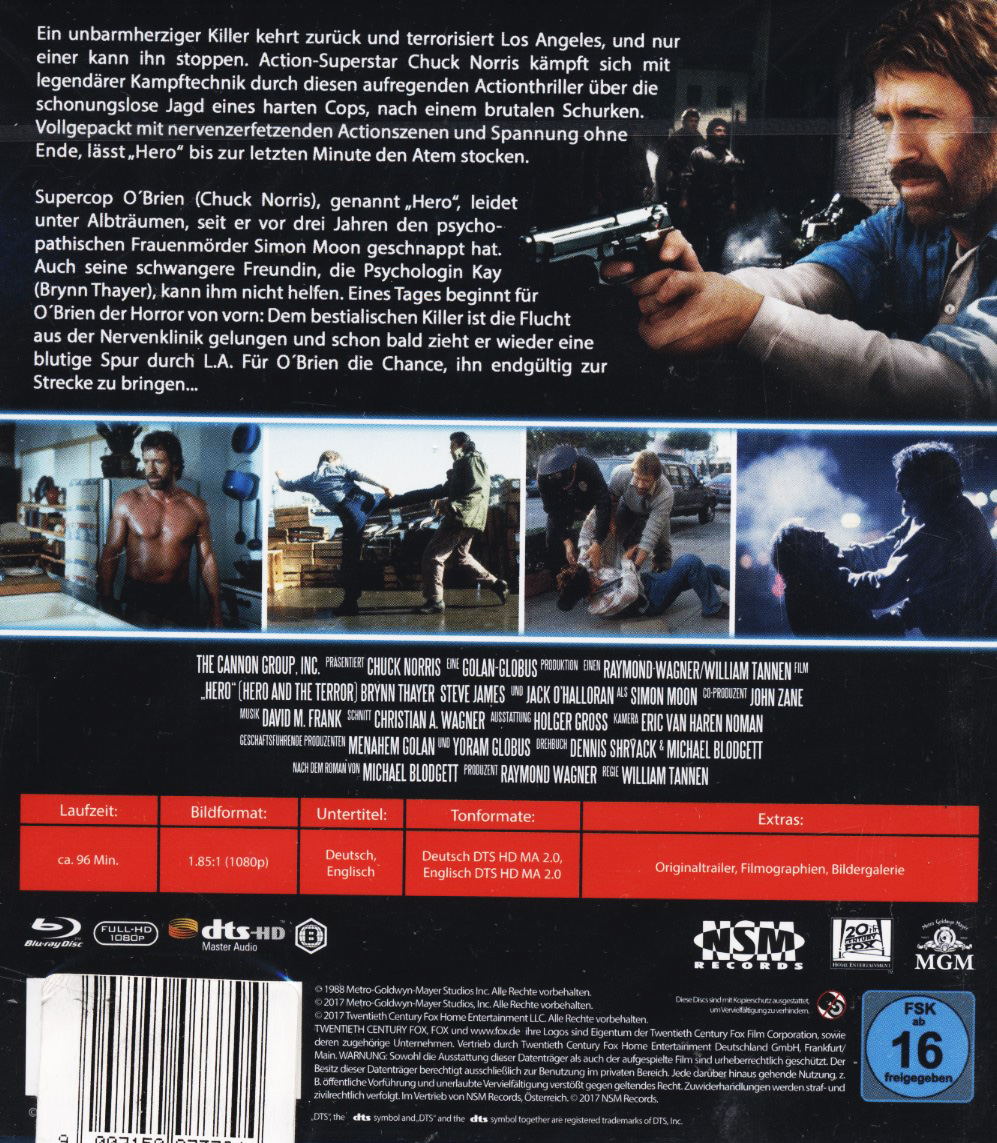 Hero And the Terror (ej svensk text) (Blu-ray) - 2