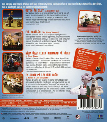 Wallace & Gromit - Fyra Galna Äventyr (Blu-ray) - 2
