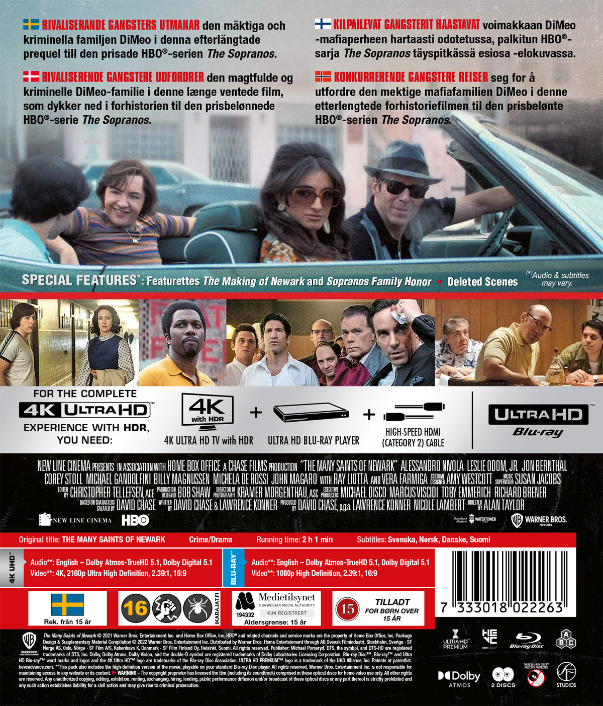 The Many Saints of Newark (4K Ultra HD + Blu-ray) - 2