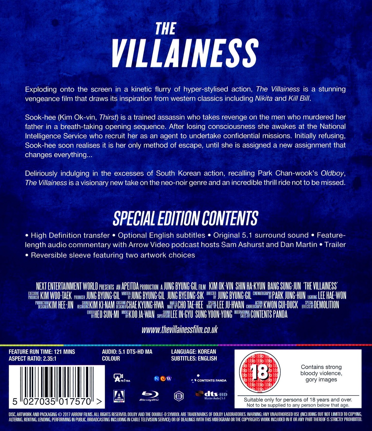 The Villainess (ej svensk text) (Blu-ray) - 2
