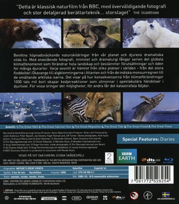 Nature's Great Events (BBC) (2-disc) (Blu-ray) - 2