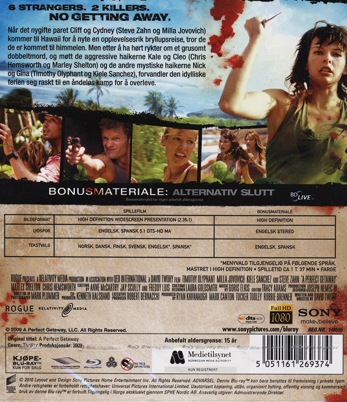A Perfect Getaway (Blu-ray) - 2