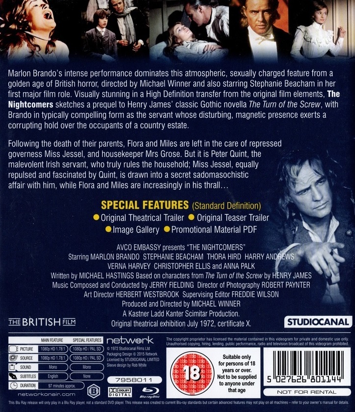 The Nightcomers (ej svensk text) (Blu-ray) - 2