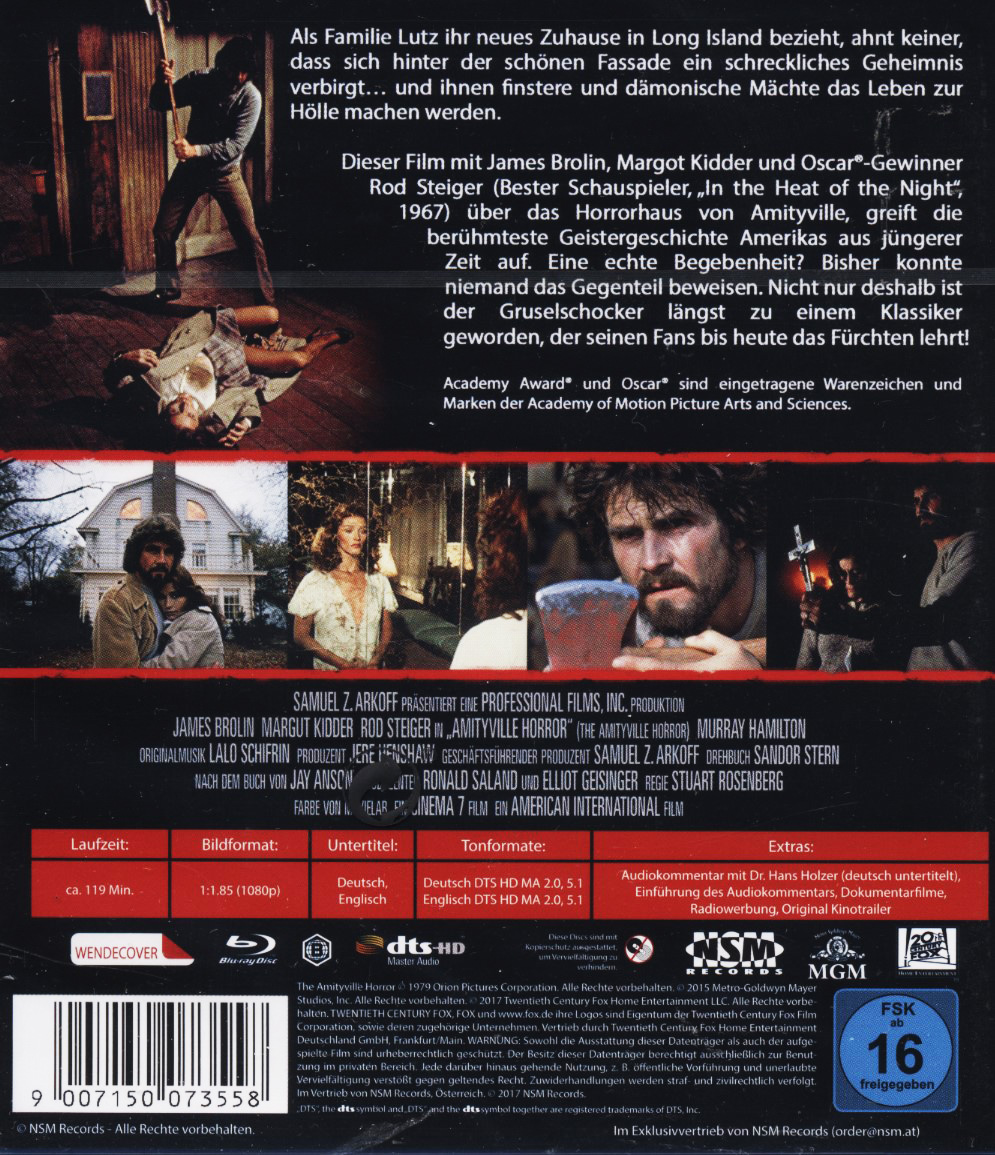 Amityville Horror (ej svensk text) (Blu-ray) - 2