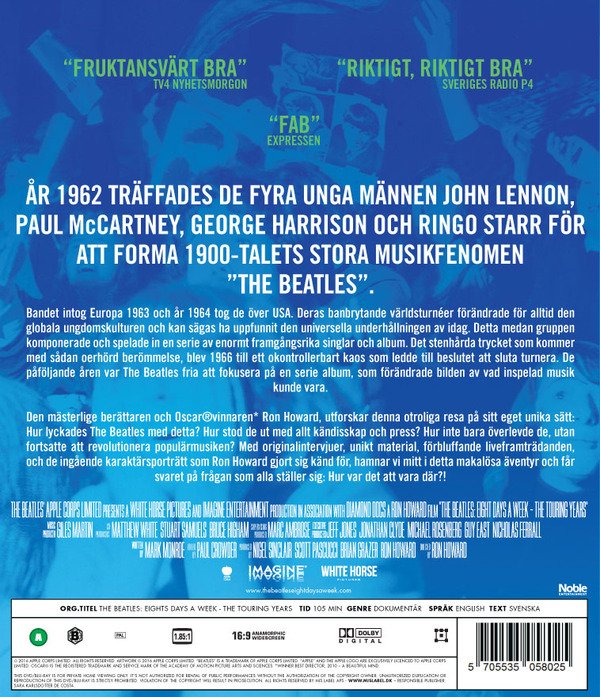 Beatles: Eight Days a Week (Blu-ray) - 2