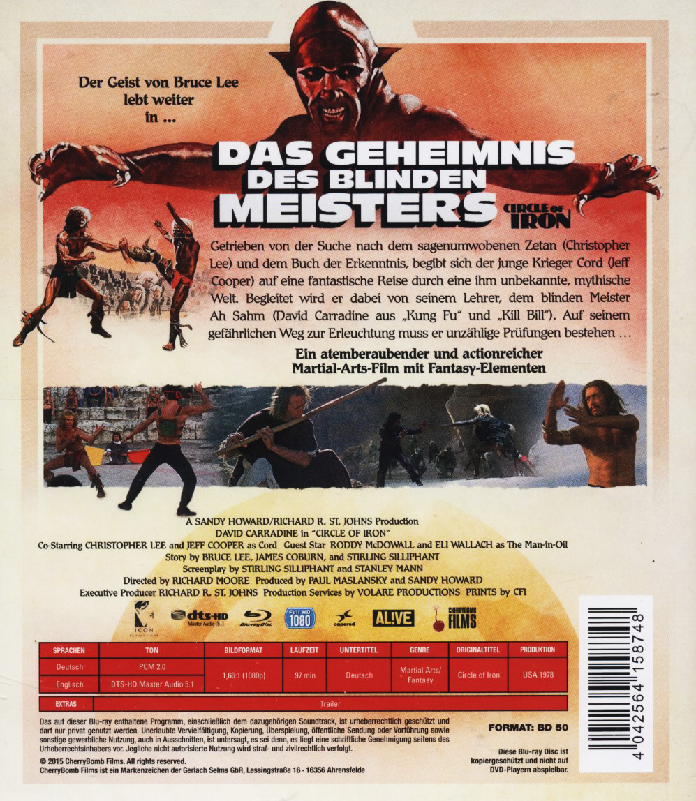 Circle of Iron (ej svensk text) (Blu-ray) - 2