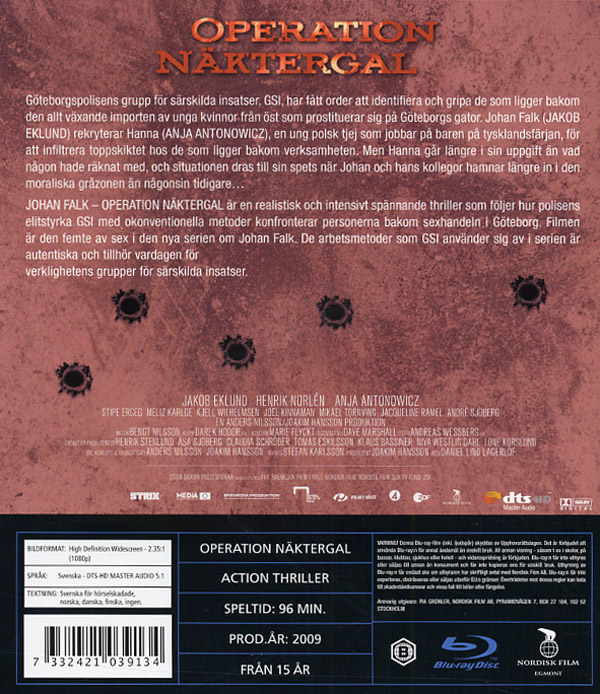 Johan Falk 5 - Operation Näktergal (Blu-ray) - 2