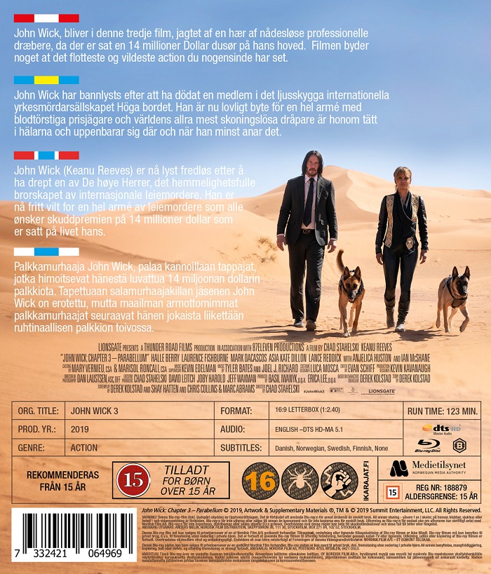 John Wick: Chapter 3 - Parabellum (Blu-ray) - 2
