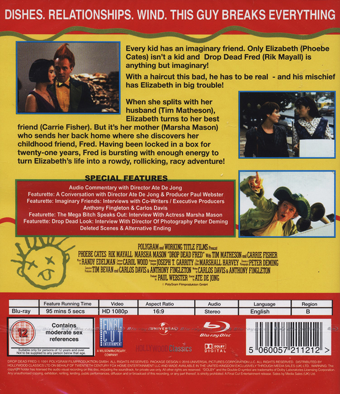 Drop Dead Fred (ej svensk text) (Blu-ray) - 2