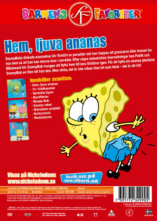 SvampBob Fyrkant - Hem Ljuva Ananas - 2