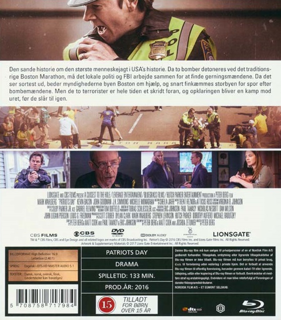 Patriots Day (Blu-ray) - 2