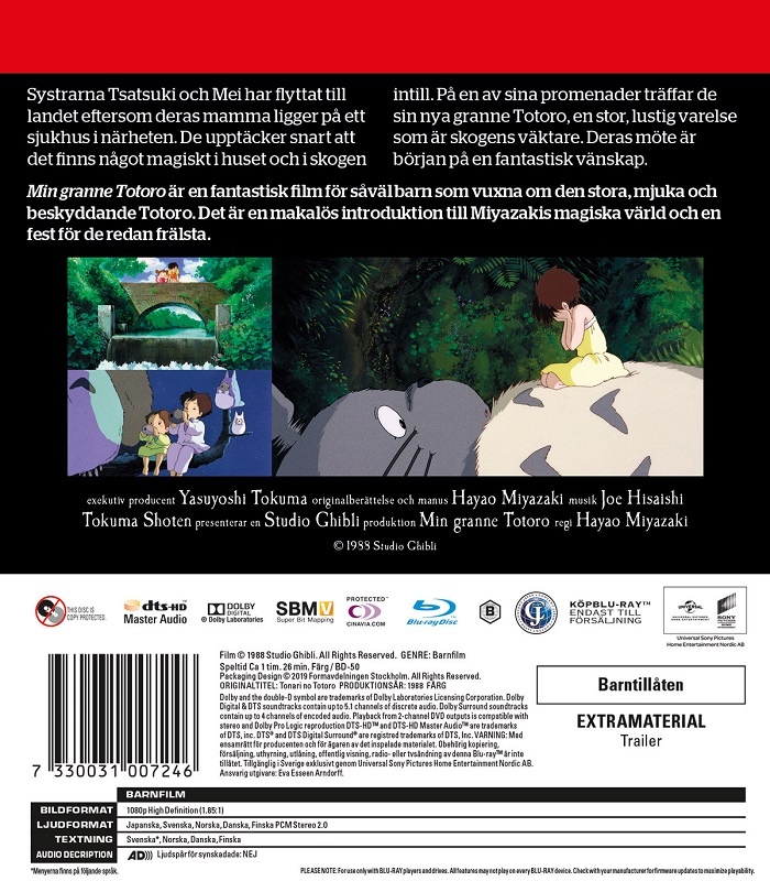 Min Granne Totoro (Blu-ray) - 2