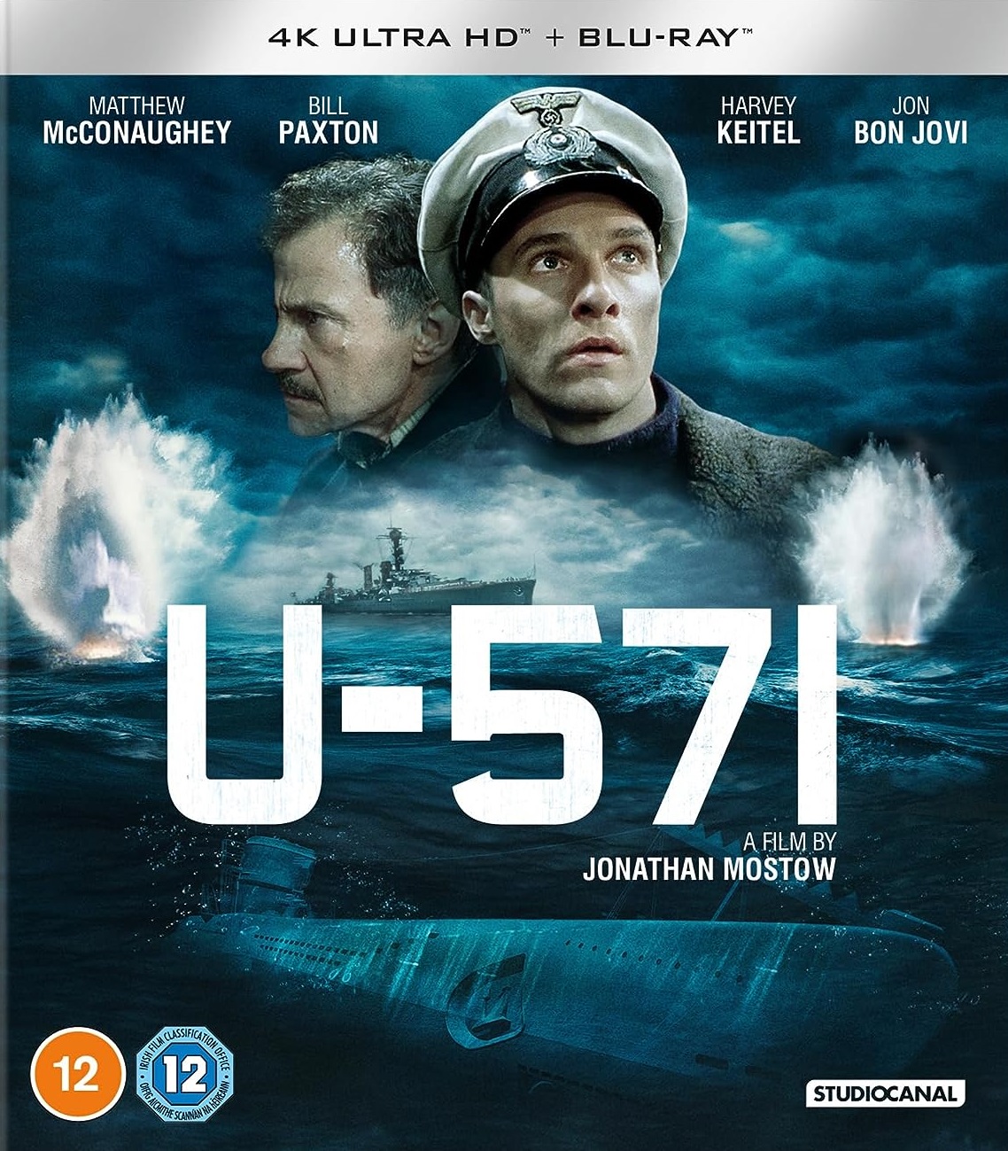U-571 (ej svensk text) (4K Ultra HD + Blu-ray)