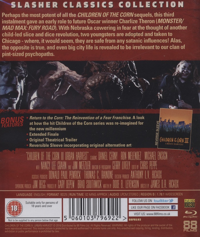 Children of the Corn 3 (ej svensk text) (Blu-ray) - 2