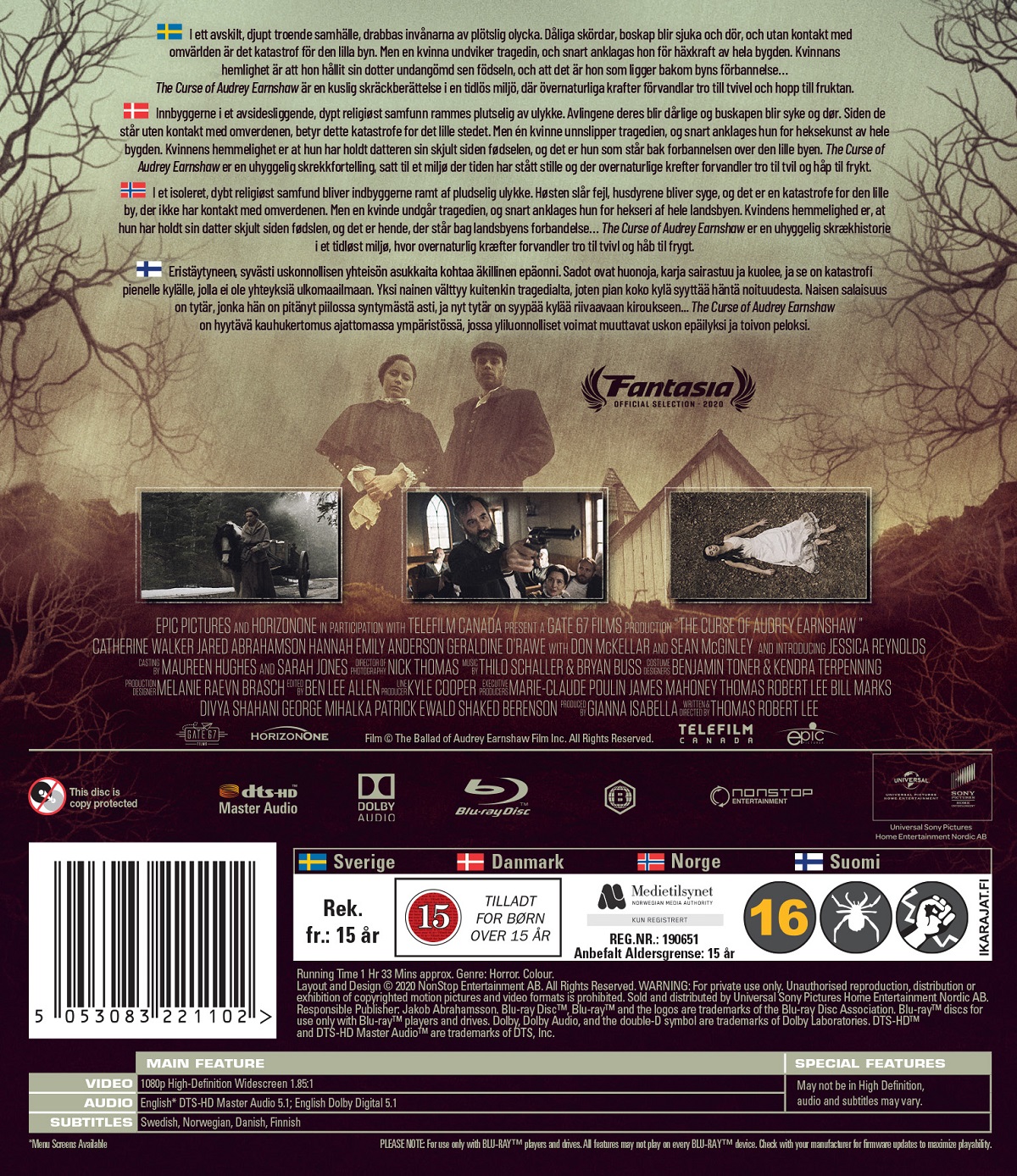 Curse of Audrey Earnshaw (Blu-ray) - 2