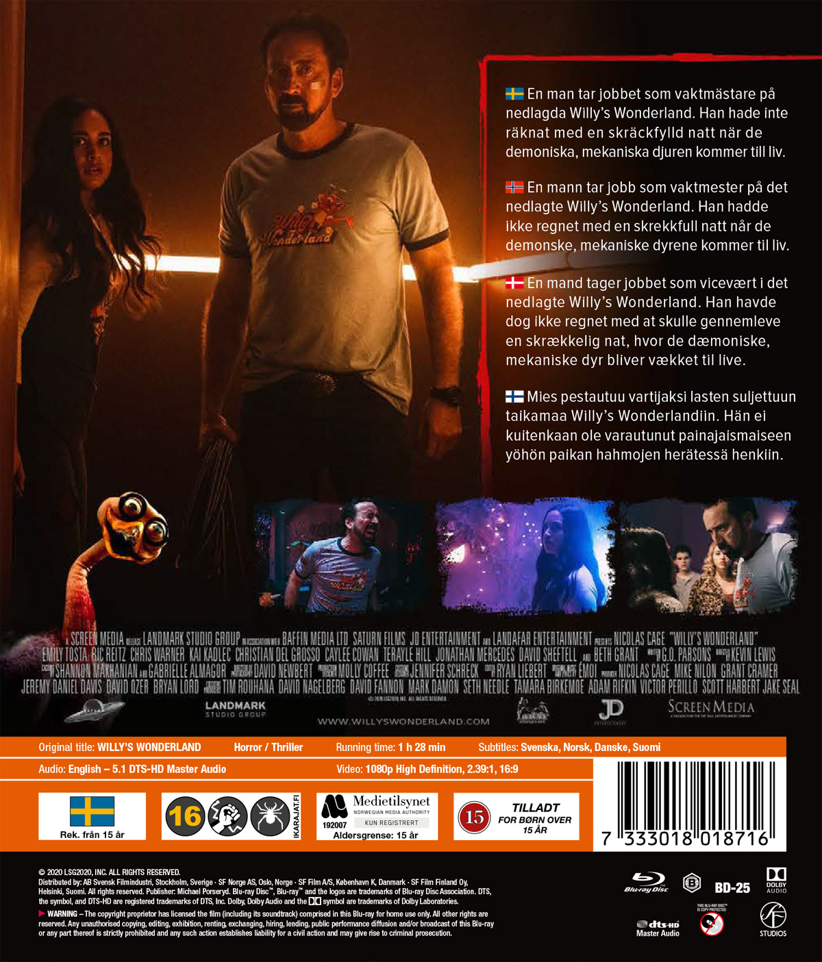 Willy's Wonderland (Blu-ray) - 2