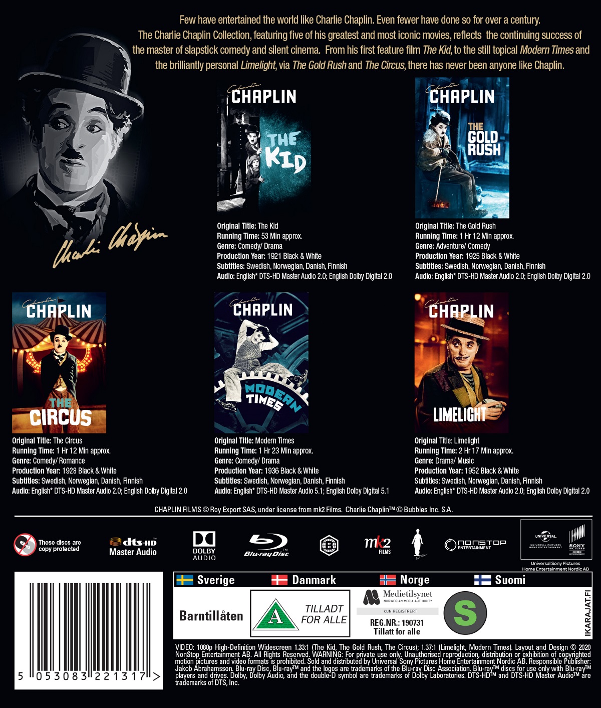 Charlie Chaplin Collection (5-disc) (Blu-ray) - 2
