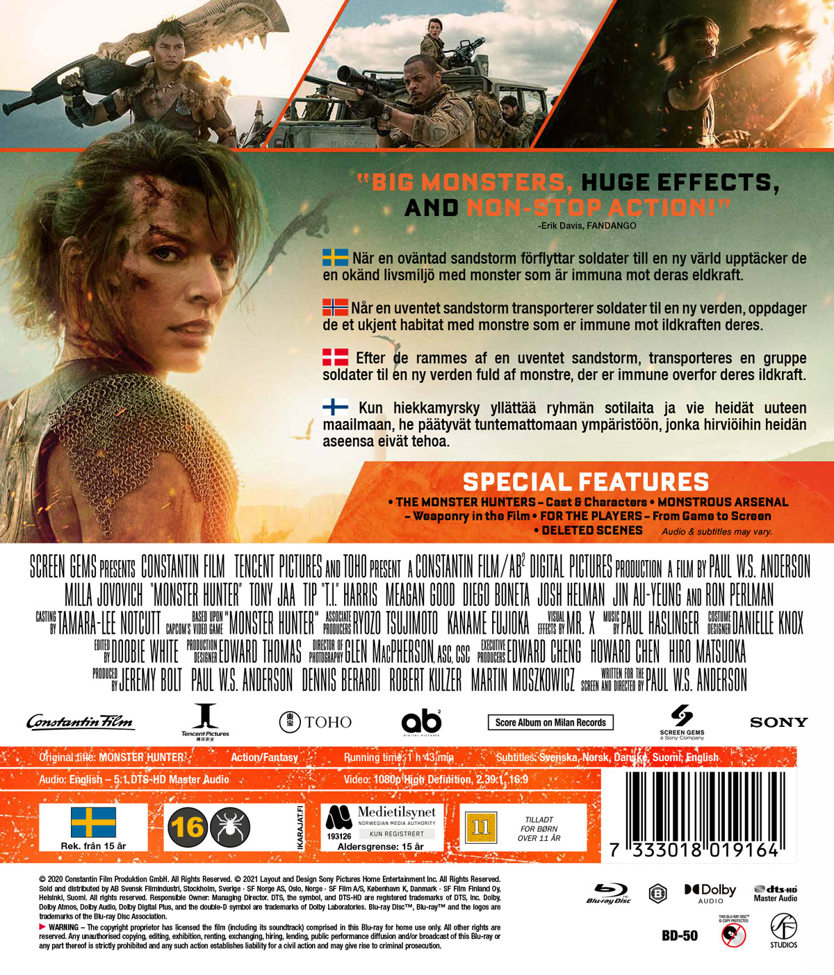 Monster Hunter (Blu-ray) - 2