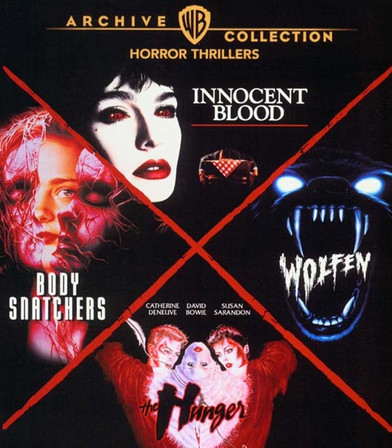 Horror Thrillers: 4-Film Collection (ej svensk text) (Blu-ray)