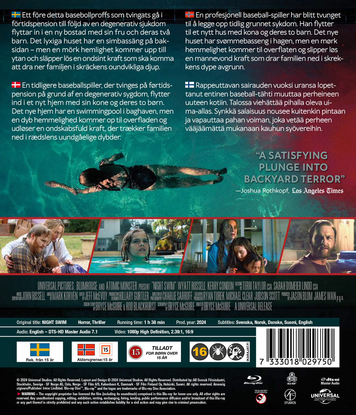 Night Swim (Blu-ray) - 2
