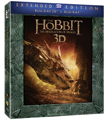 Hobbit - Smaugs Ödemark - Extended Edition (5-disc) (Blu-ray + Real 3D)